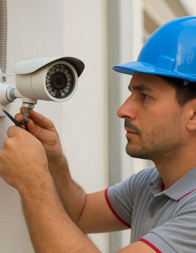 Service d’installation de caméras